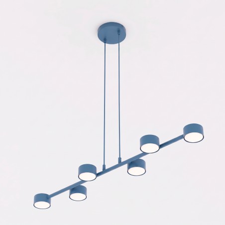 copy of Lámpara colgante Solvi negro (6 luces)