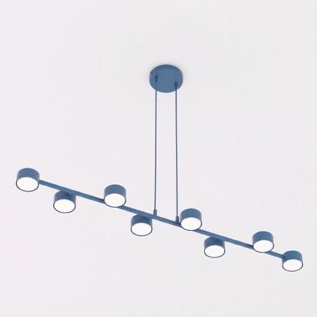 copy of Lámpara colgante Solvi negro (8 luces)