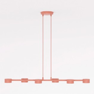 Pendant Lamp Solvi Coral (6 lights)