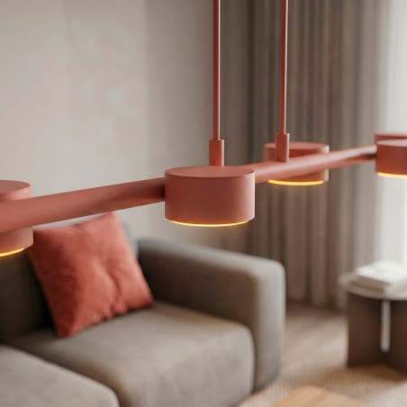 Pendant Lamp Solvi Coral (6 lights)
