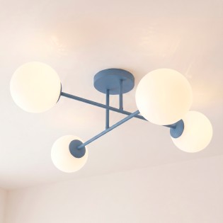 Ceiling Light Nicolo Blue (4 lights)