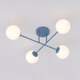 Ceiling Light Nicolo Blue (4 lights)