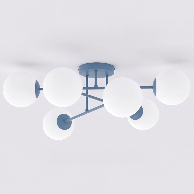 Ceiling Light Nicolo Blue (6 lights)