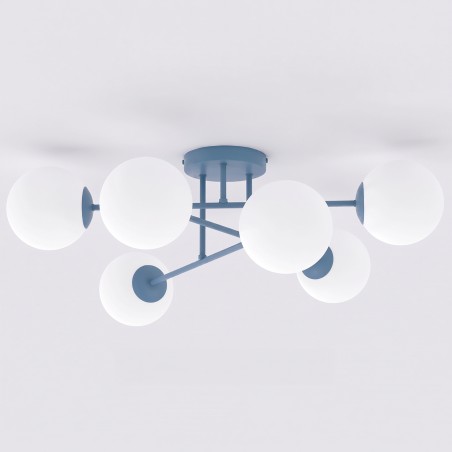 Ceiling Light Nicolo Blue (6 lights)