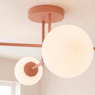 Ceiling Light Nicolo Coral (4 lights)