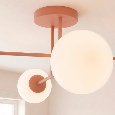 Ceiling Light Nicolo Coral (4 lights)