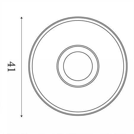 LED Ceiling Flush Light Lumadisc II (20W)