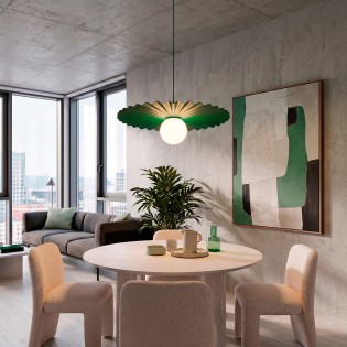 Pendant Lamp Drino Olive Green