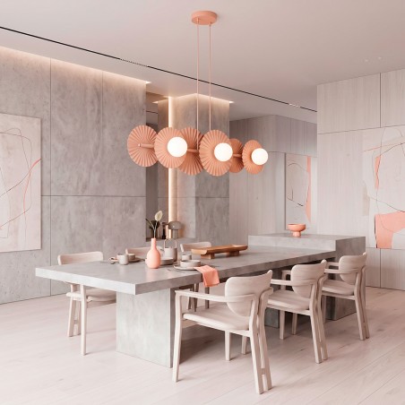 Pendant Lamp Drino Coral (6 lights)