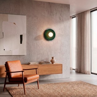 Wall lamp Drino M Olive Green