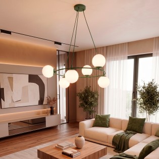 Pendant Lamp Laster Olive...