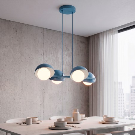 Pendant Lamp Nordessa Blue (4 lights)