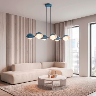 Pendant Lamp Nordessa Blue...