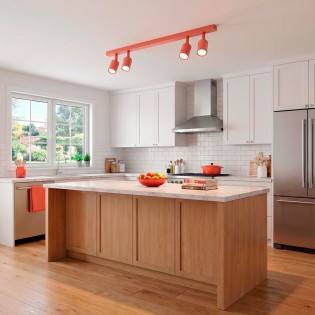 Ceiling Track Lamp Dongor Coral (4 lights)