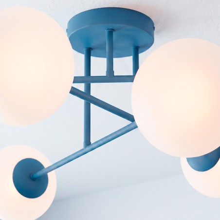 Ceiling Light Nicolo Blue (6 lights)