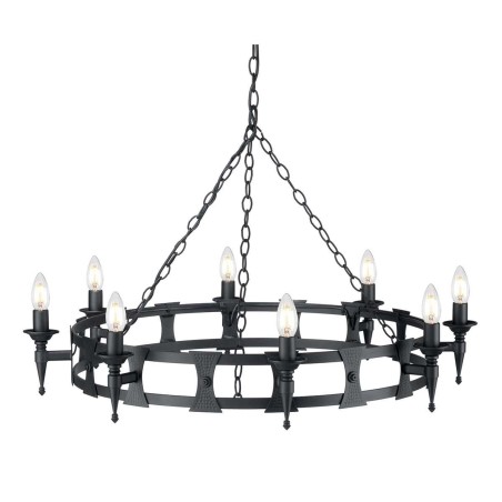 Lámpara de araña Saxon (8 luces)