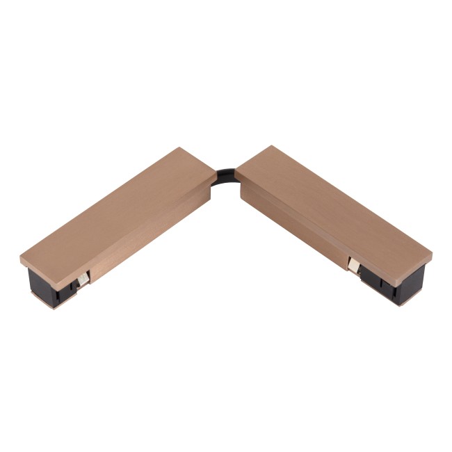 Flexible connector for Linial Champan rail