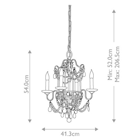 Chandelier Gianna