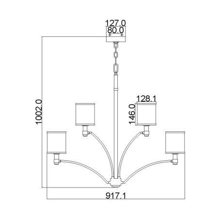 Chandelier Prospect (9 Lights)