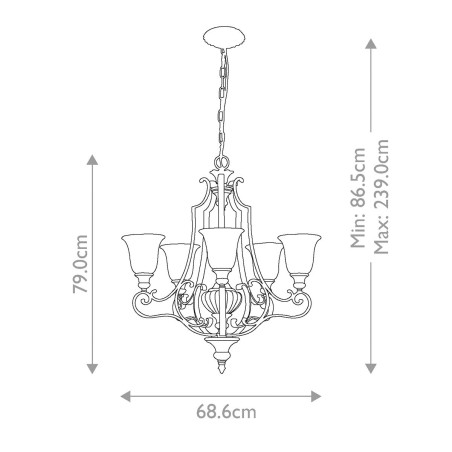 Chandelier Kelham Hall