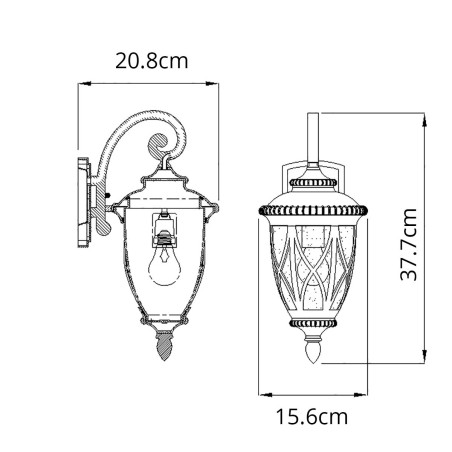 Outdoor wall lamp Admirals Cove S