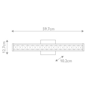 Aplique LED para baños Jessie (20W)