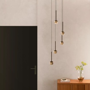 Calina LED Pendant Lamp CCT DIM (5x8.2W)