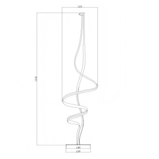 LED Floor Lamp Lambada Dim (38W)