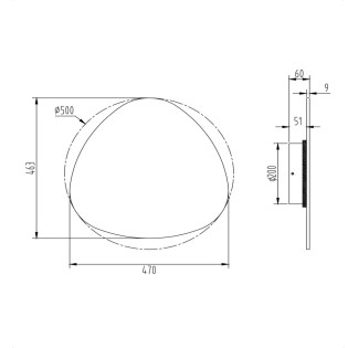 LED Wall Lamp Kamien (12W)