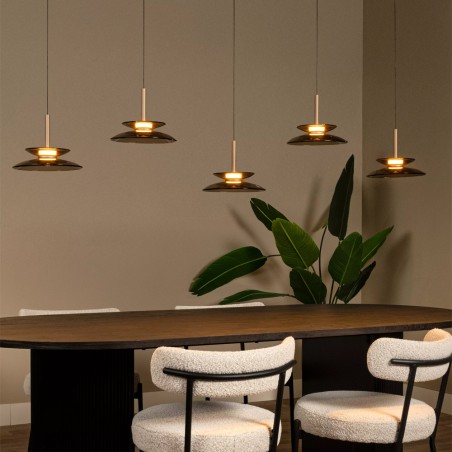 LED Pendant Lamp Santiago (5x10W)