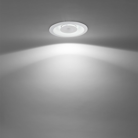 Rundes LED-Einbauauge (7+7W)