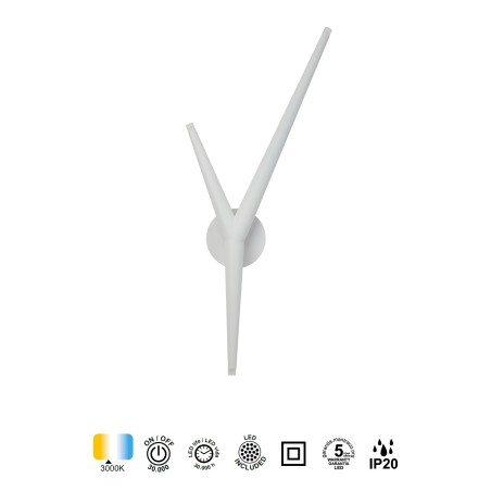 Aplique de pared LED Arrecife (5,5W)
