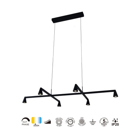 Lámpara de techo LED Africa (29W)