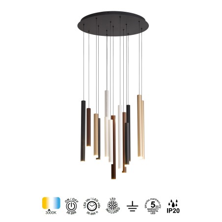 Cala LED-Pendelleuchte (14x6W)