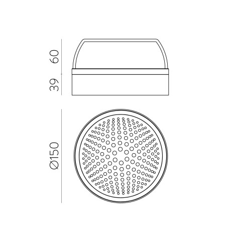Outdoor LED Wall Lamp PIxel (10W)