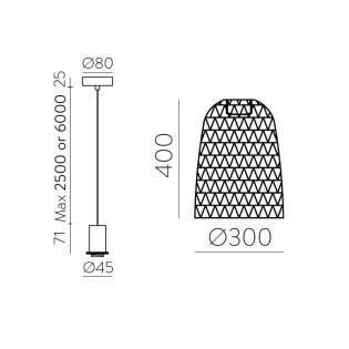Pendant Lamp Evens 30