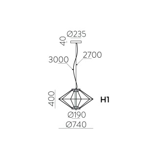LED Pendant Lamp Totem (7W)