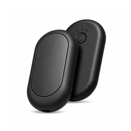 CALIENTA MANOS  MAGNETICO ABS 2000mAh*2 NEGRO