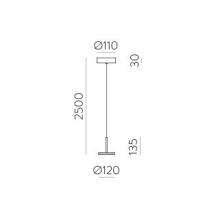 copy of Corvus LED-Deckenleuchte (7,5 W)