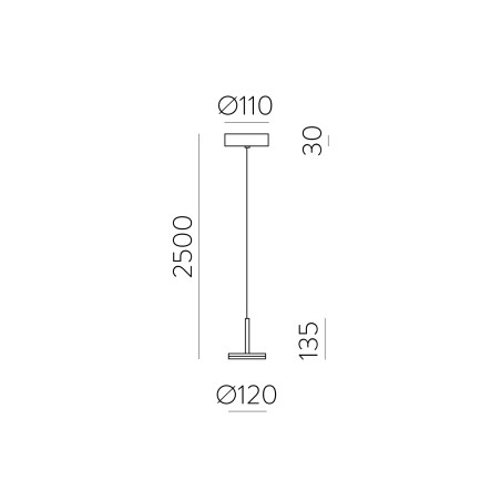 copy of Corvus LED-Deckenleuchte (7,5 W)