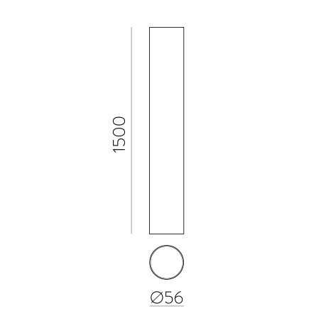 Ceiling Flush light Zoom 150