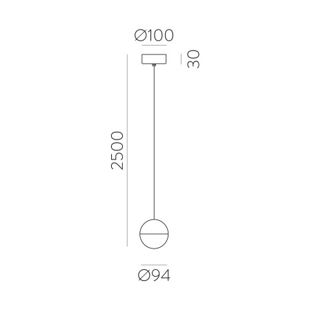 LED Pendant Lamp Custo (5W)