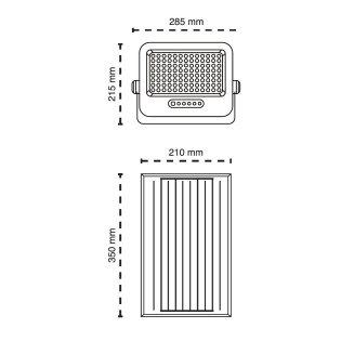 Neo IP65 7CCT Solar LED Floodlight (200W)