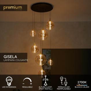 Gisela Dim LED Ceiling...
