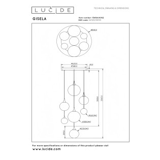 Gisela Dim LED Ceiling Light (42W)