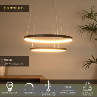 Vidal LED-Pendelleuchte (92W)