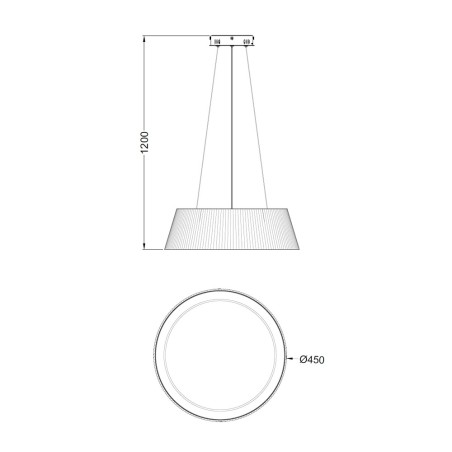 copy of Plafón de techo LED Elba CCT Dim (100W)