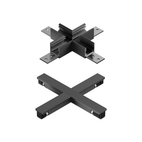 Conector X para carril Linial