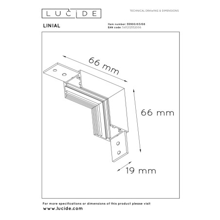 copy of LINIAL - Corner Vertical- Champagne