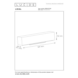 Connection box for Linial rail Black chrome